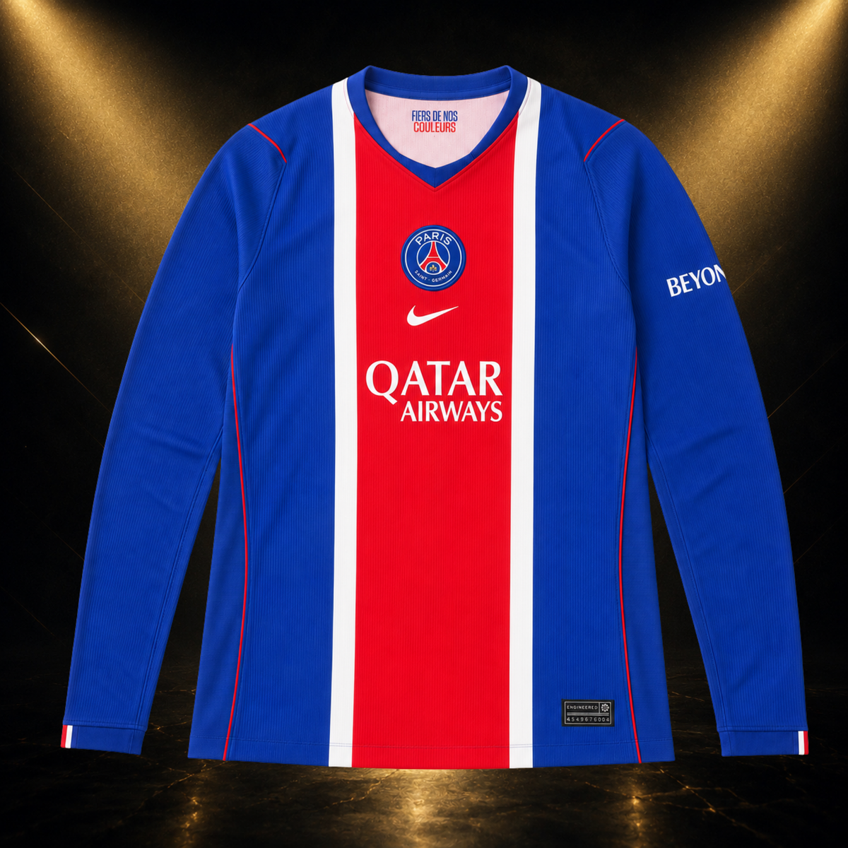Jersey PSG Manga Larga 26-27 Local
