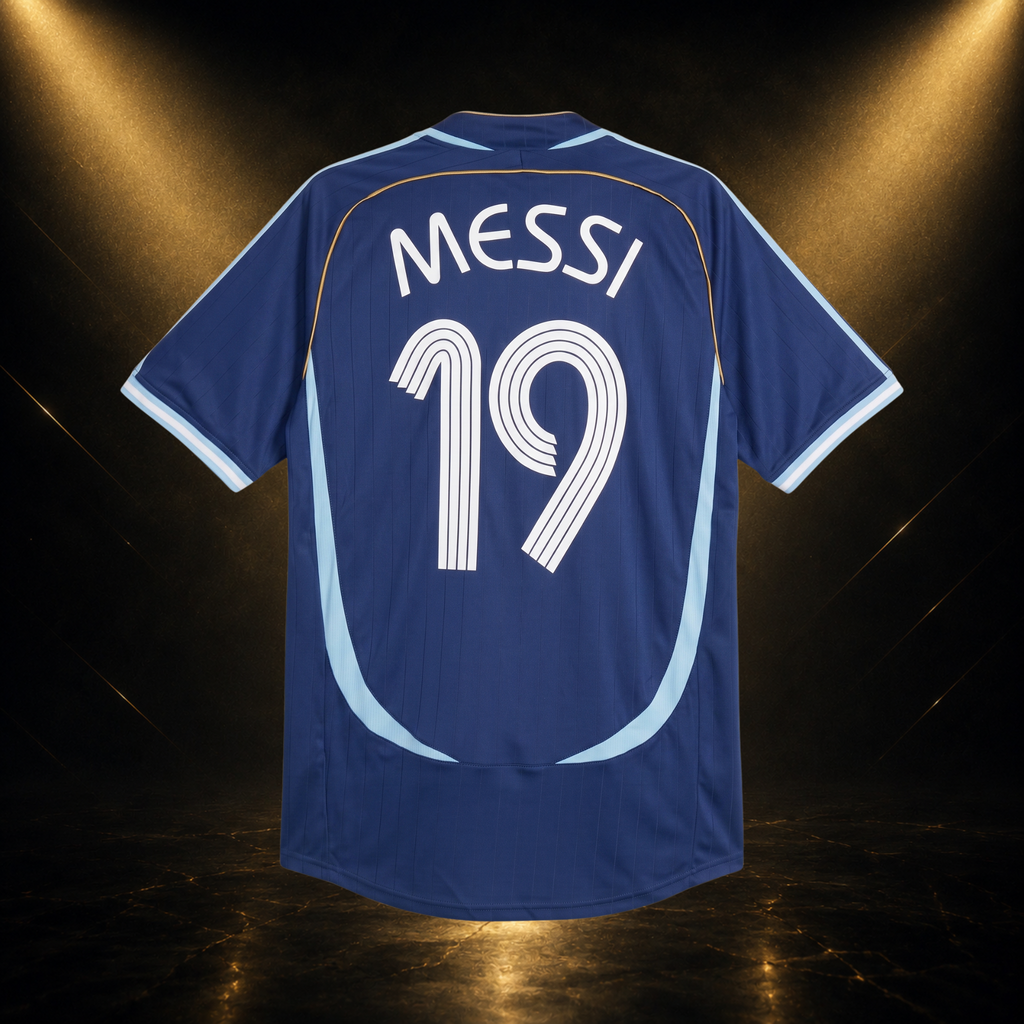 Jersey Messi Selección Argentina 2006 Visitante
