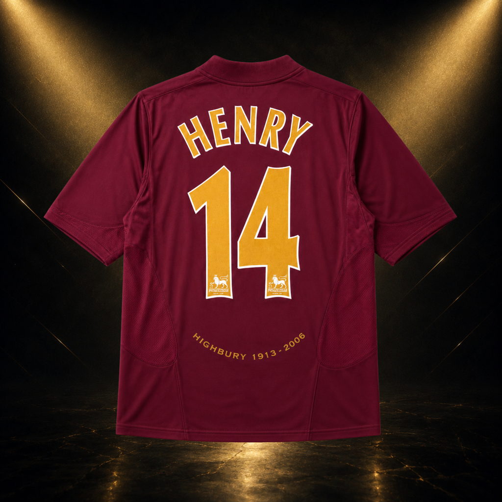 Jersey Henry Arsenal 05-06 Local