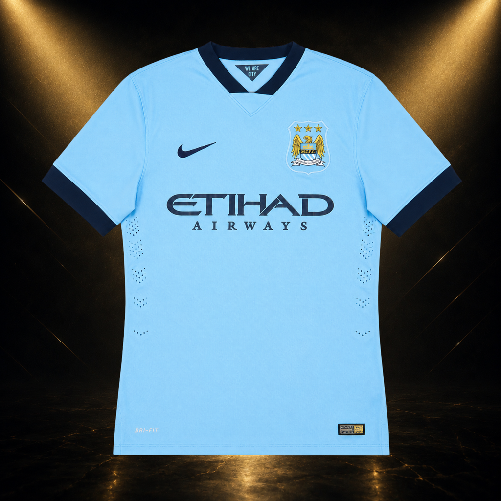 Jersey Kun Aguero Manchester City 15-16 Local
