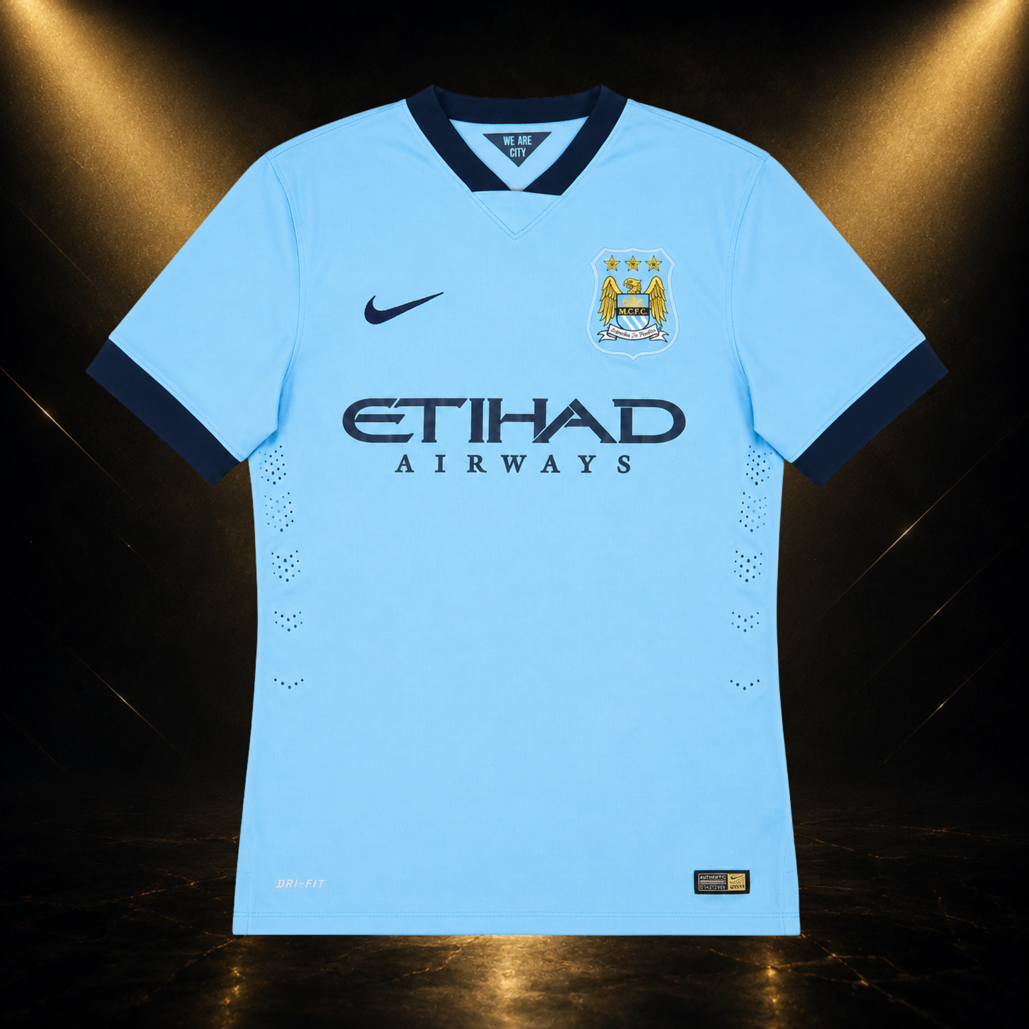 Jersey Kun Aguero Manchester City 15-16 Local