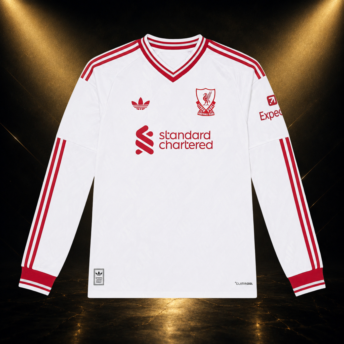 Jersey Liverpool Manga Larga 26-27 Visitante