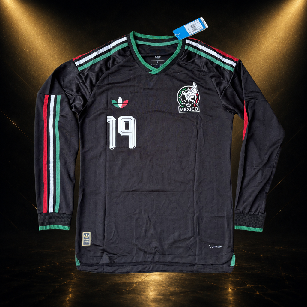 Jersey México Manga Larga Tercer Equipación Mundial 2026