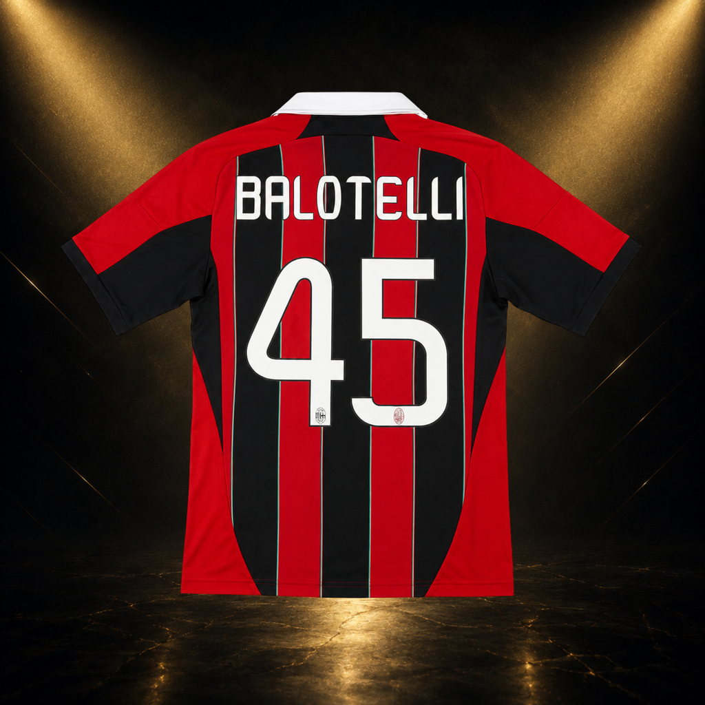 Jersey Balotelli AC Milan 12-13 Local