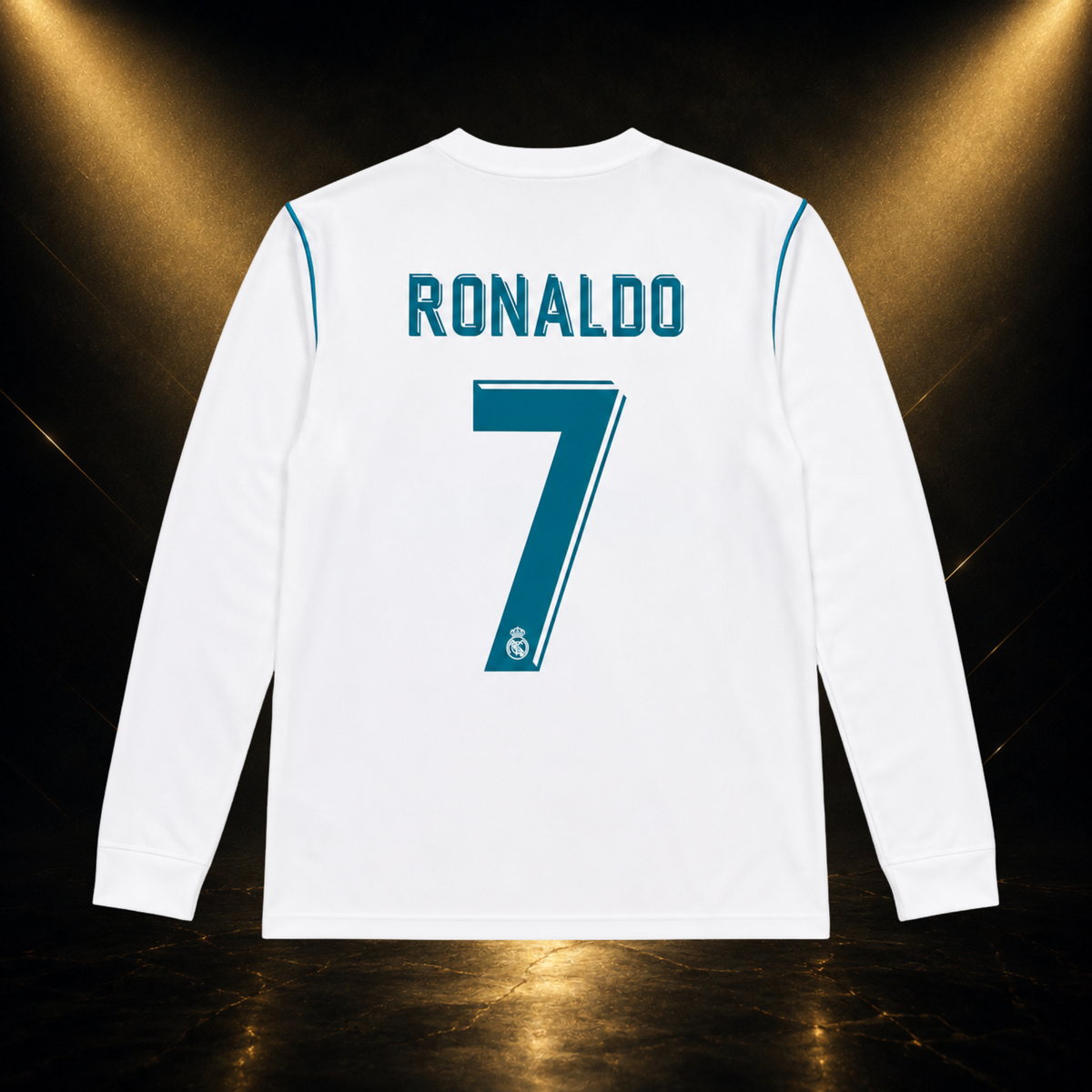 Jersey Ronaldo Real Madrid 17-18 Local Manga Larga