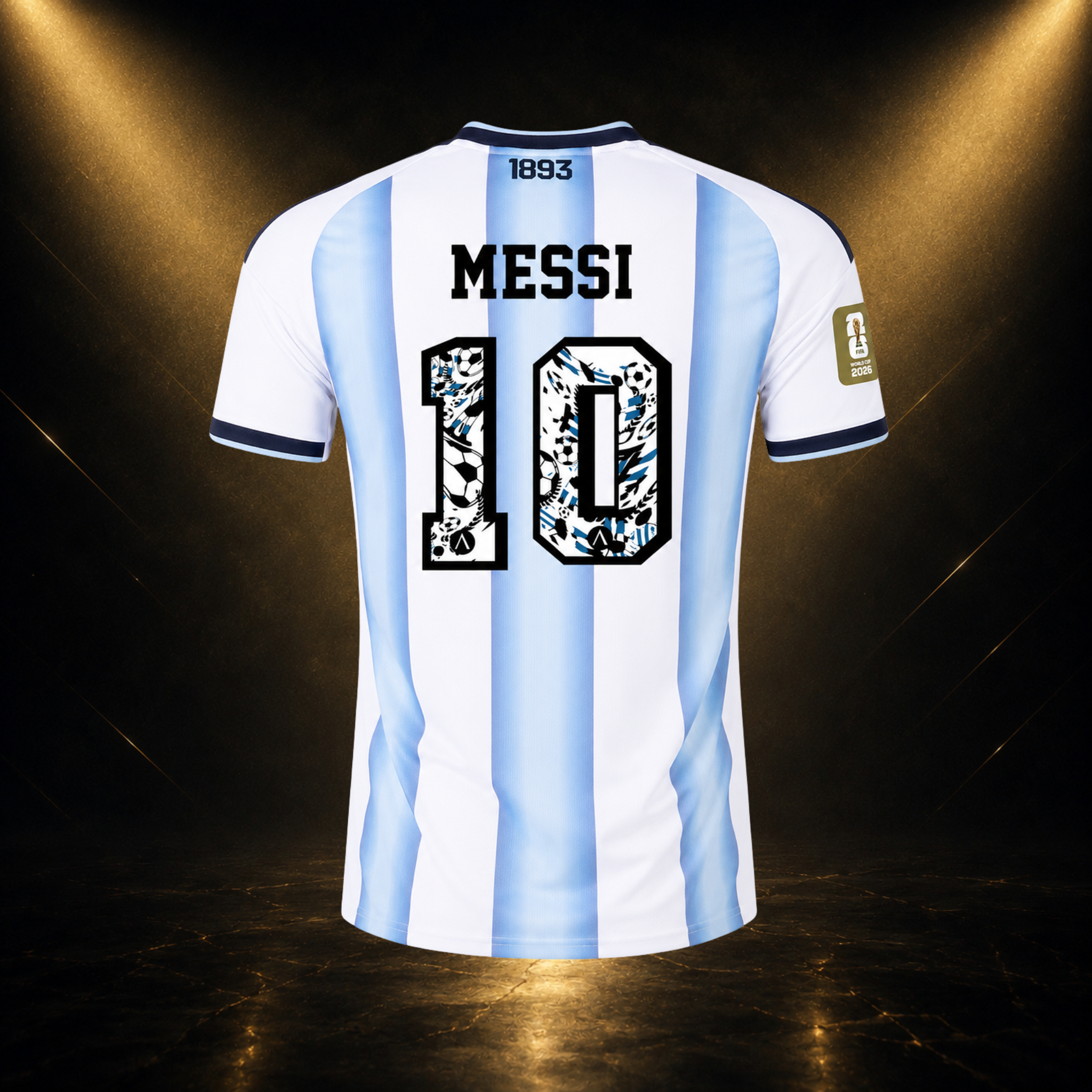 Jersey Messi Edición Especial Mundial 2026