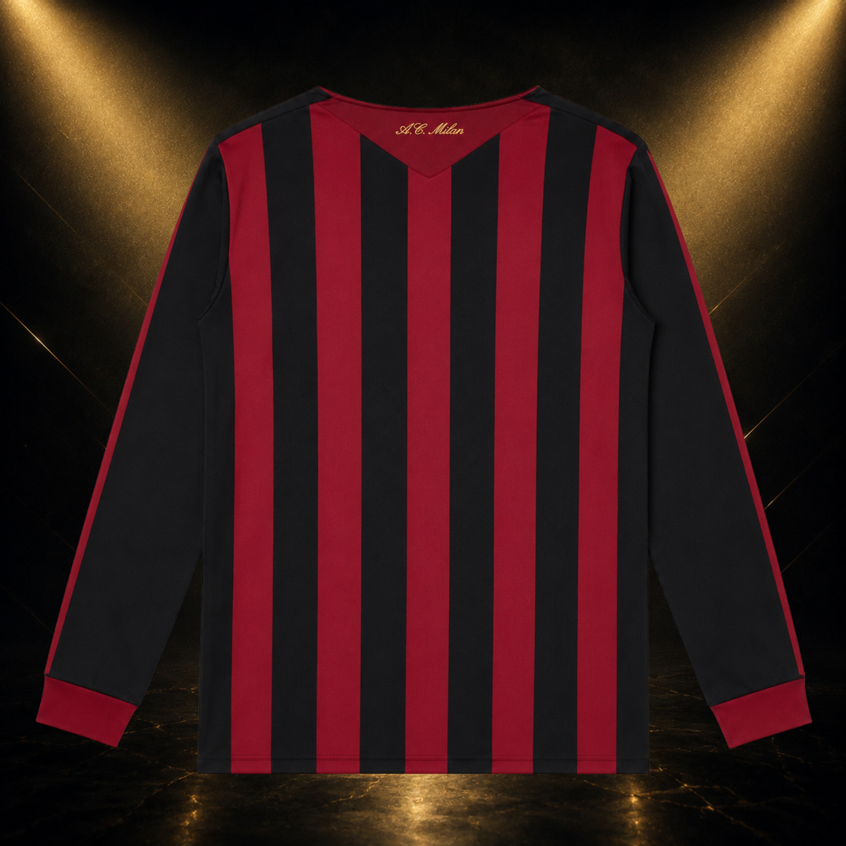 Jersey AC Milan Manga Larga 2009-2010 Local