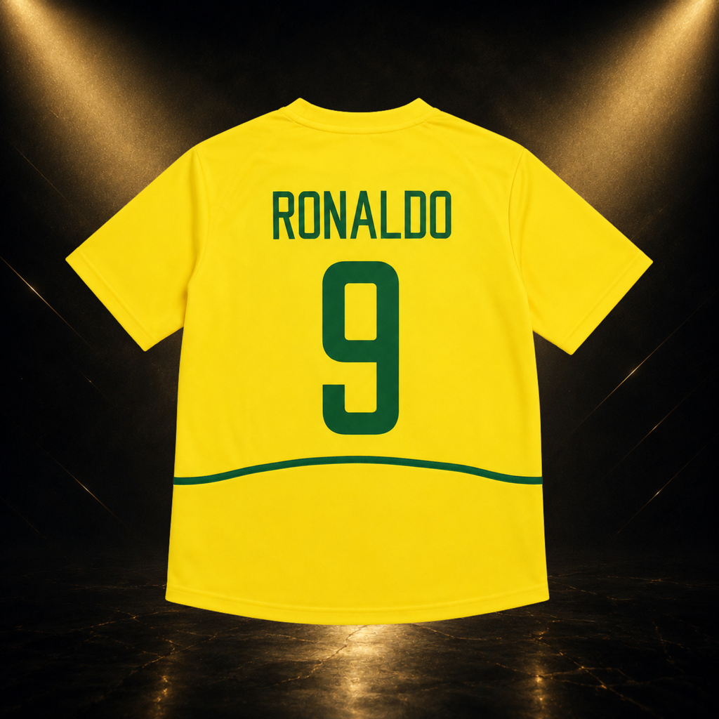 Jersey Ronaldo Brasil 2002 Local