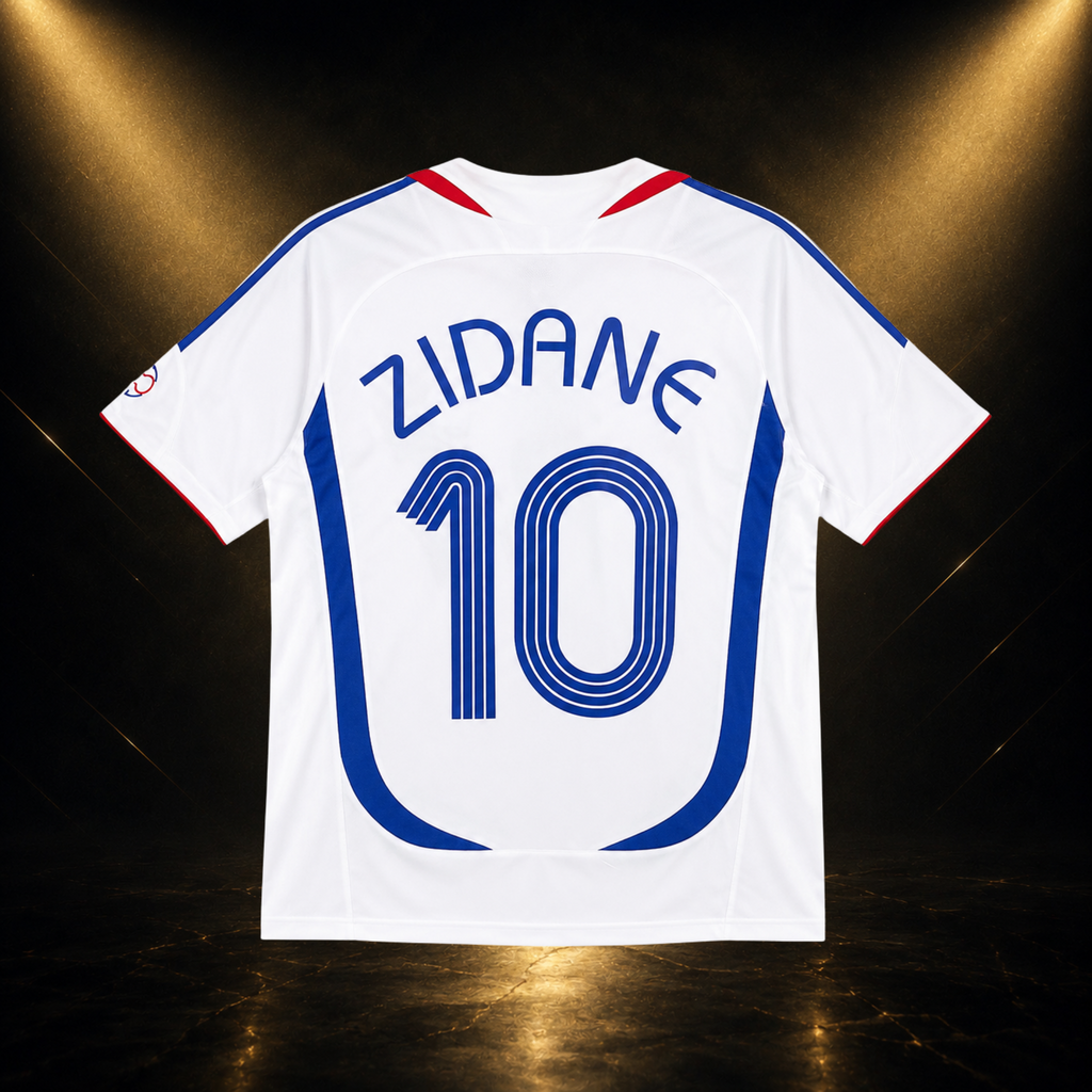 Jersey Zidane Francia 2006 Visitante
