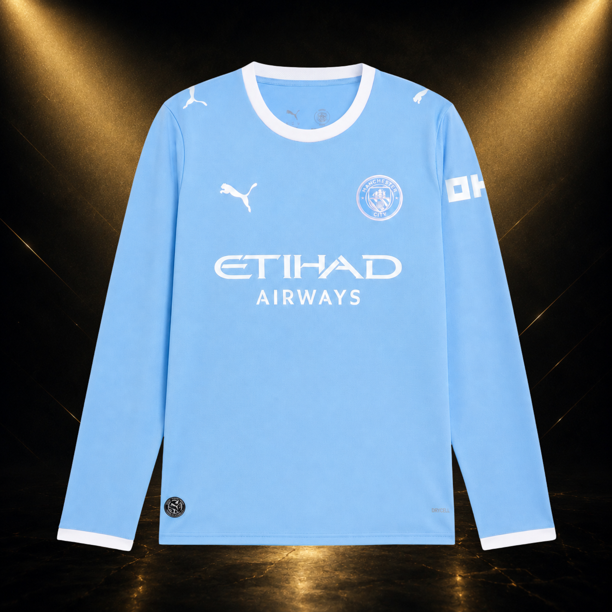Jersey Manchester City Manga Larga 26-27 Local