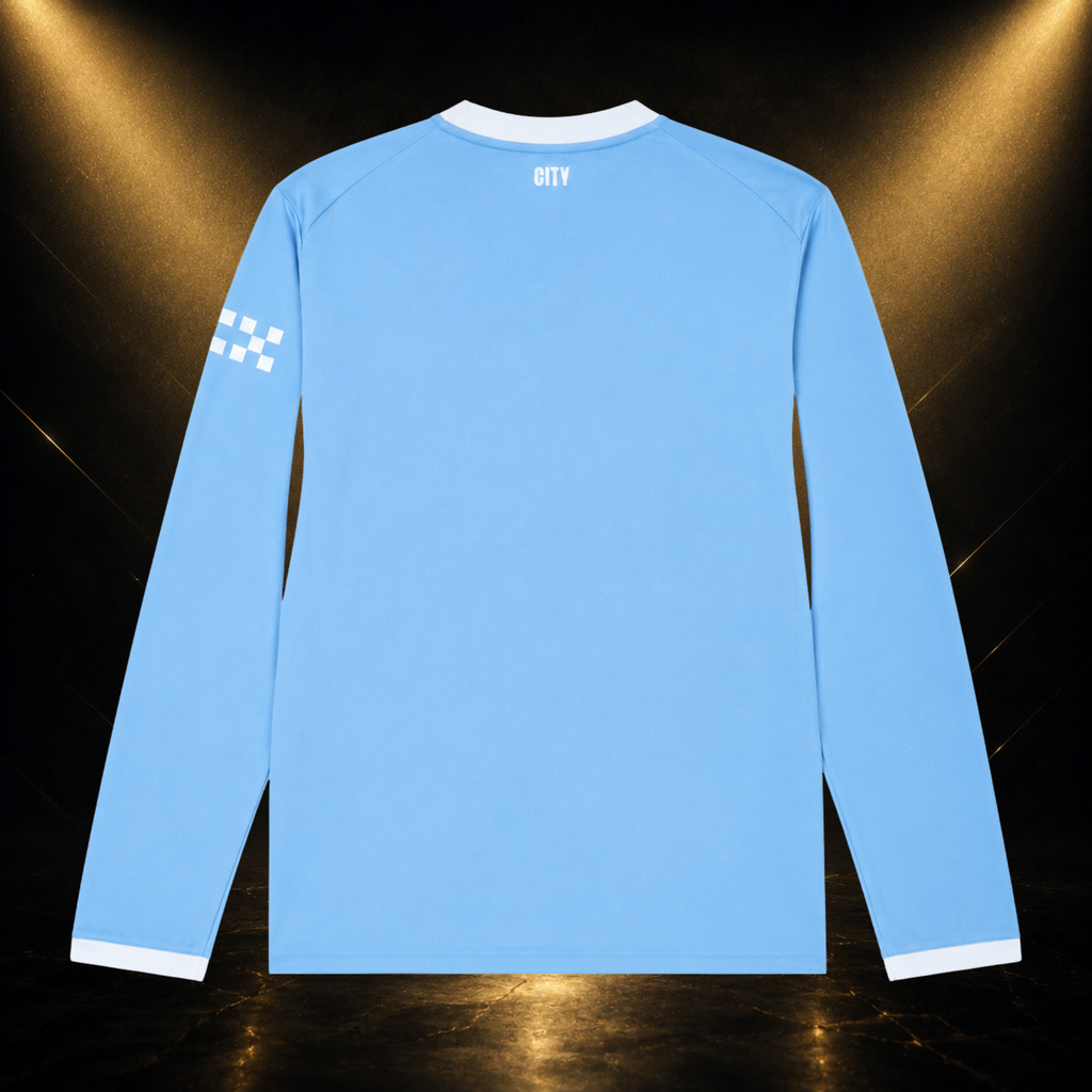 Jersey Manchester City Manga Larga 26-27 Local