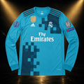 Jersey Ronaldo Real Madrid 17-18 Visitante Manga Larga