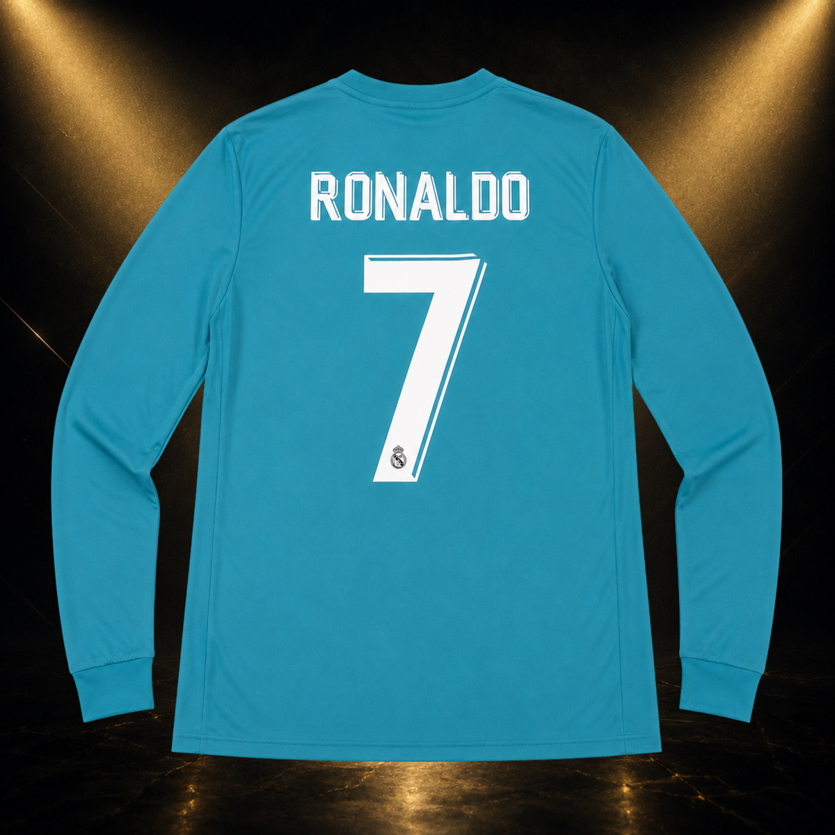 Jersey Ronaldo Real Madrid 17-18 Visitante Manga Larga