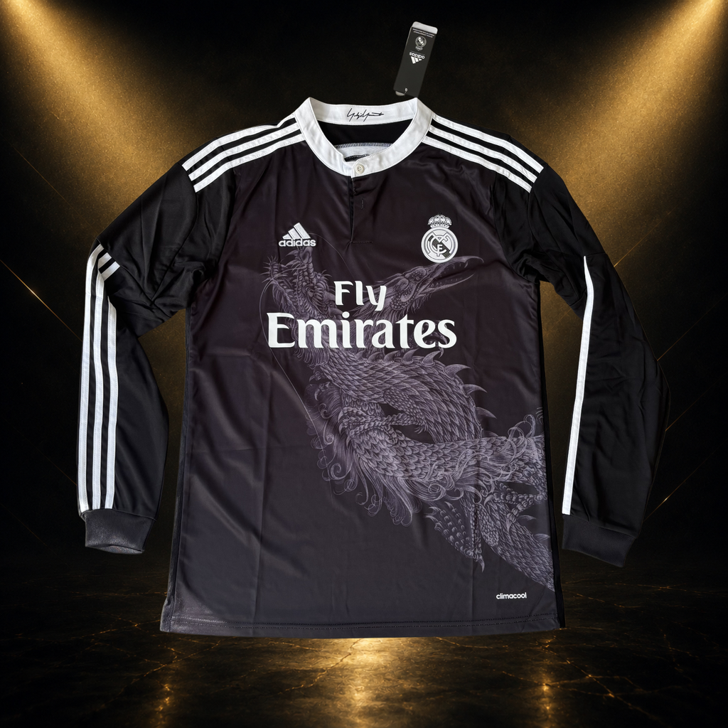 Jersey Real Madrid Manga Larga 2014/15 Edición Especial Dragon