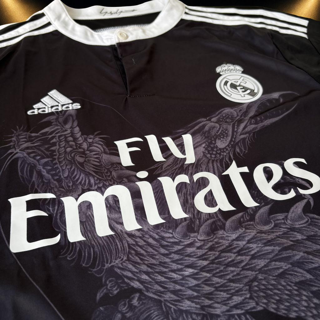 Jersey Real Madrid Manga Larga 2014/15 Edición Especial Dragon