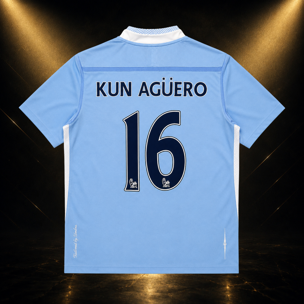 Jersey Kun Aguero Manchester City 11-12 Local