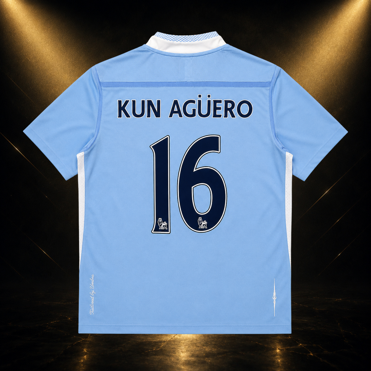 Jersey Kun Aguero Manchester City 11-12 Local