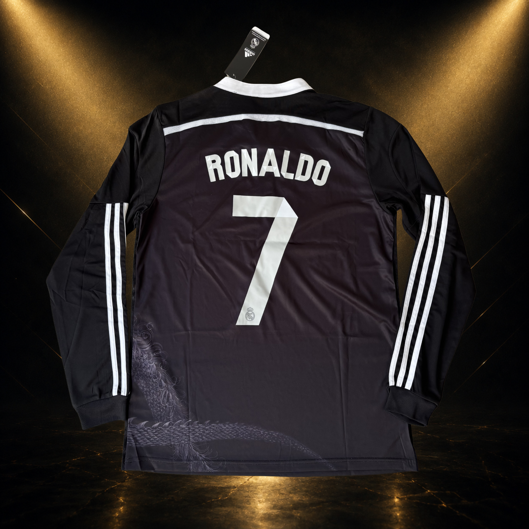 Jersey Real Madrid Manga Larga 2014/15 Edición Especial Dragon