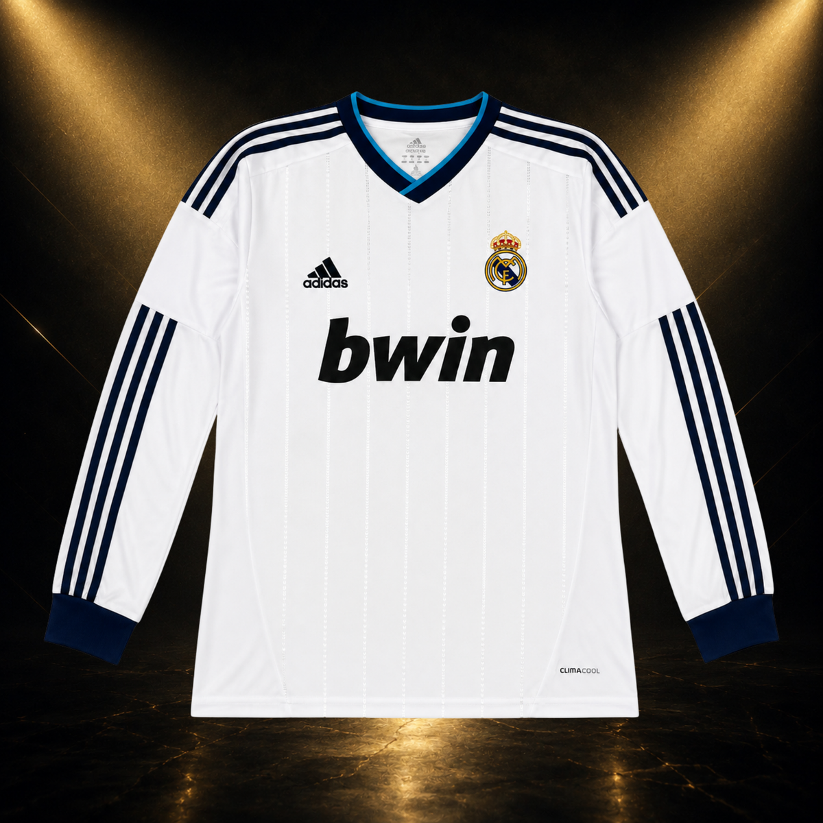 Jersey Real Madrid 12-13 Local Manga Larga