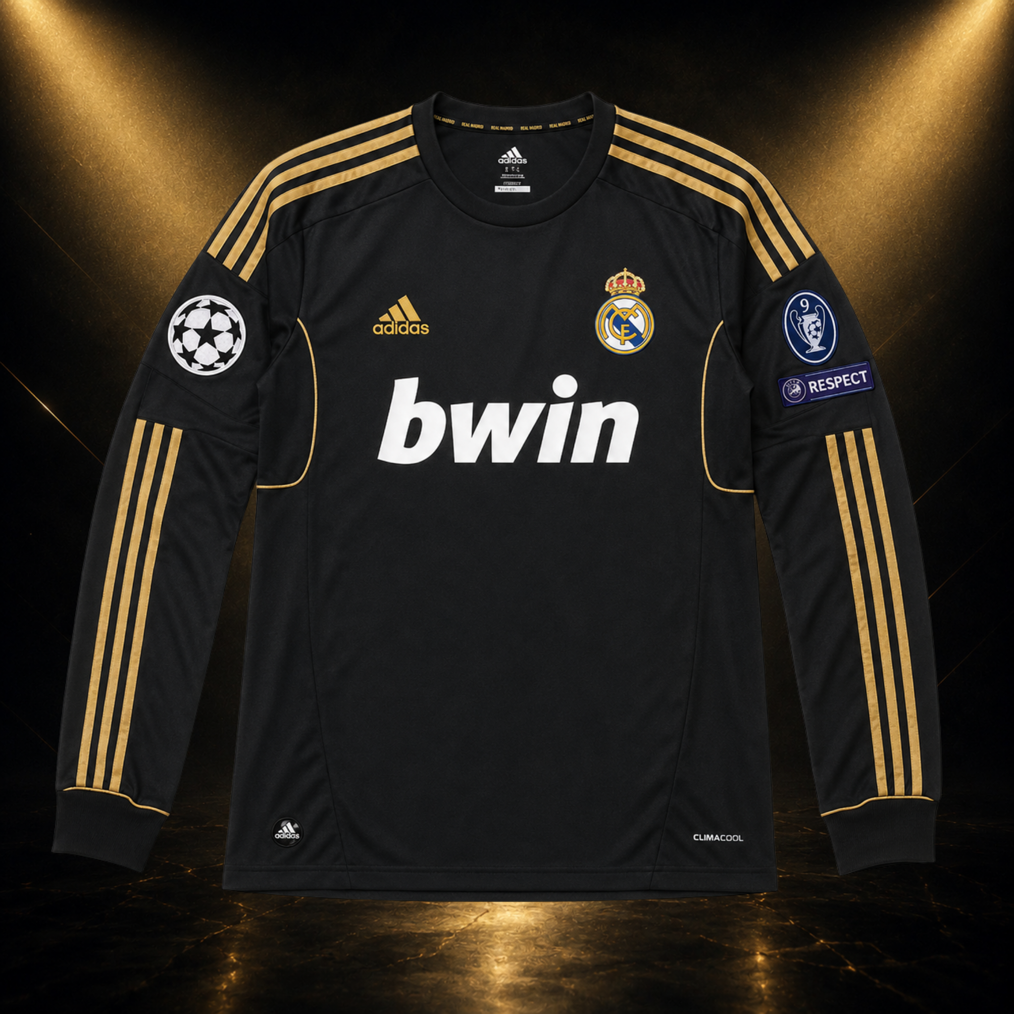 Jersey Ozil Real Madrid 11-12 Visitante Manga Larga