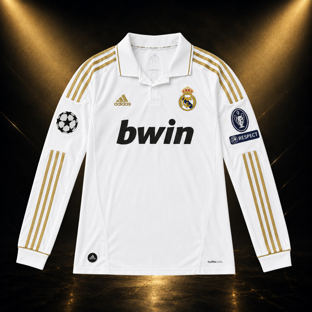 Jersey Ronaldo Real Madrid 11-12 Visitante Manga Larga