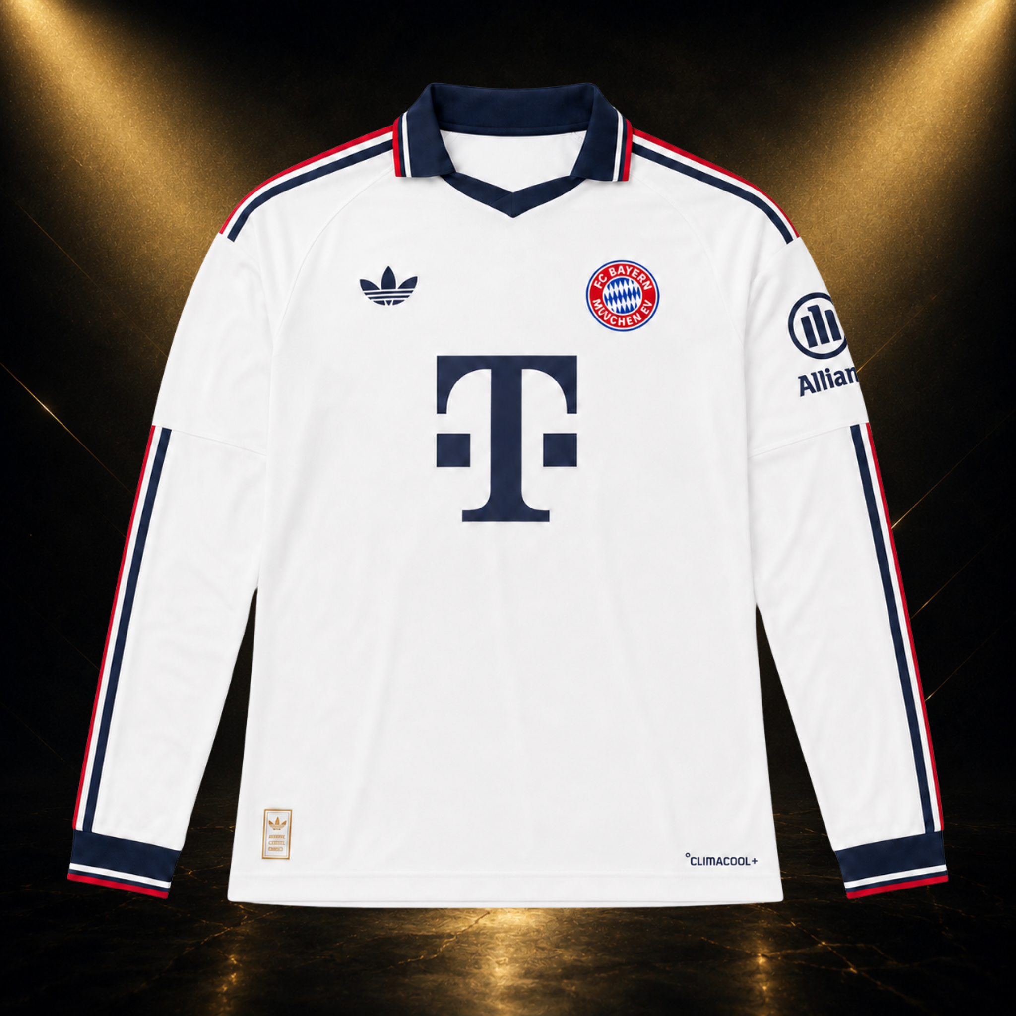 Jersey Bayern Manga Larga 26-27 Visitante