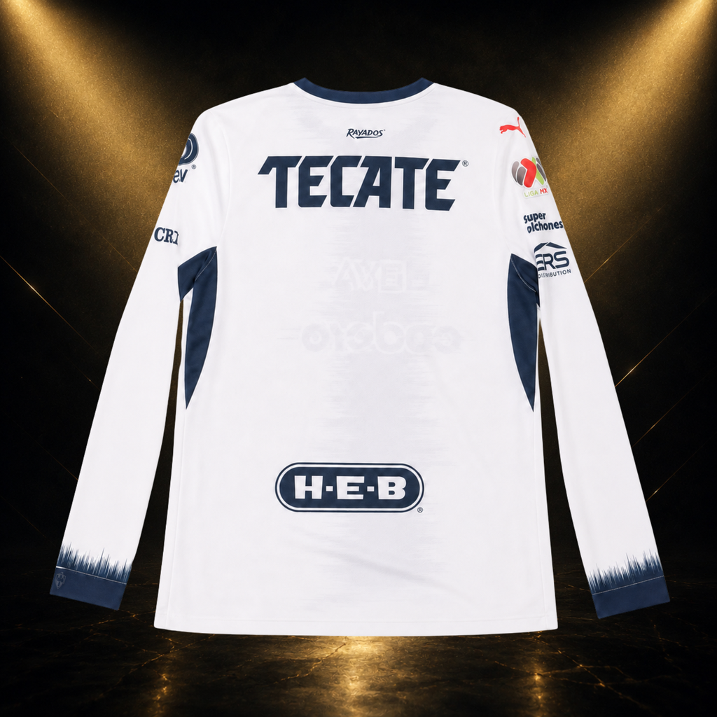 Jersey Rayados Monterrey Manga Larga 2026/27 Visitante