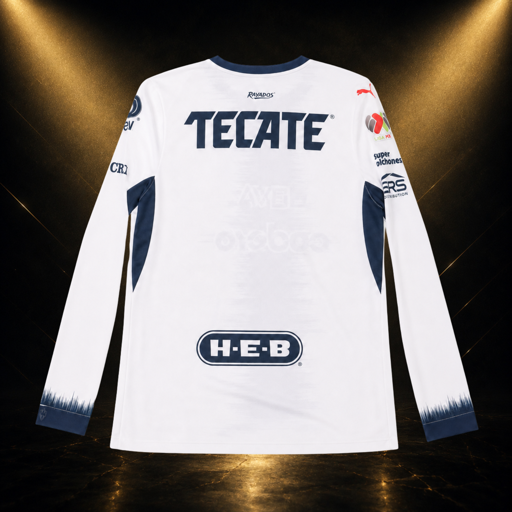Jersey Rayados Monterrey Manga Larga 2026/27 Visitante