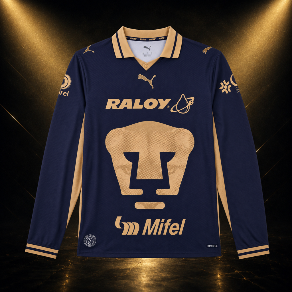 Jersey Pumas Manga Larga 2026/27 Local