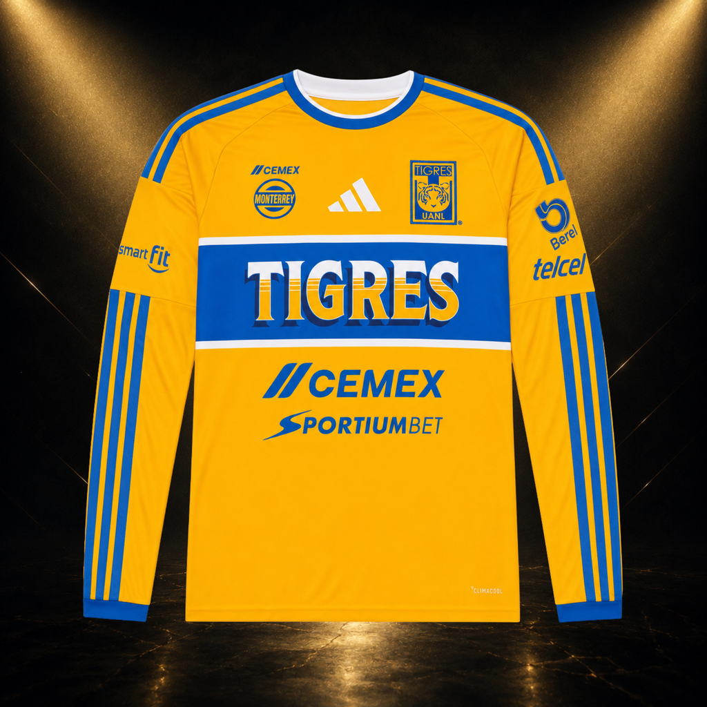 Jersey Tigres Manga Larga 2026/27 Local