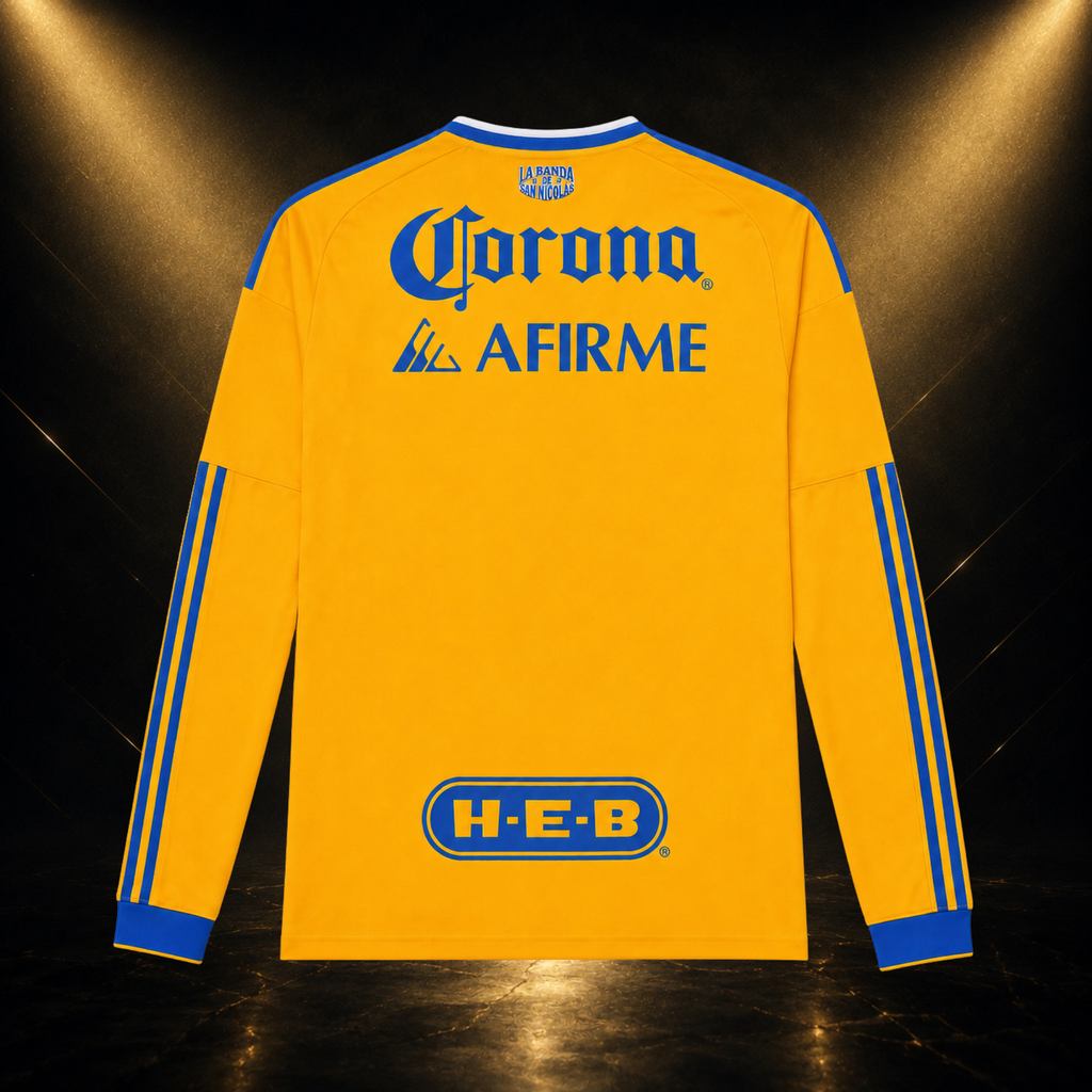 Jersey Tigres Manga Larga 2026/27 Local