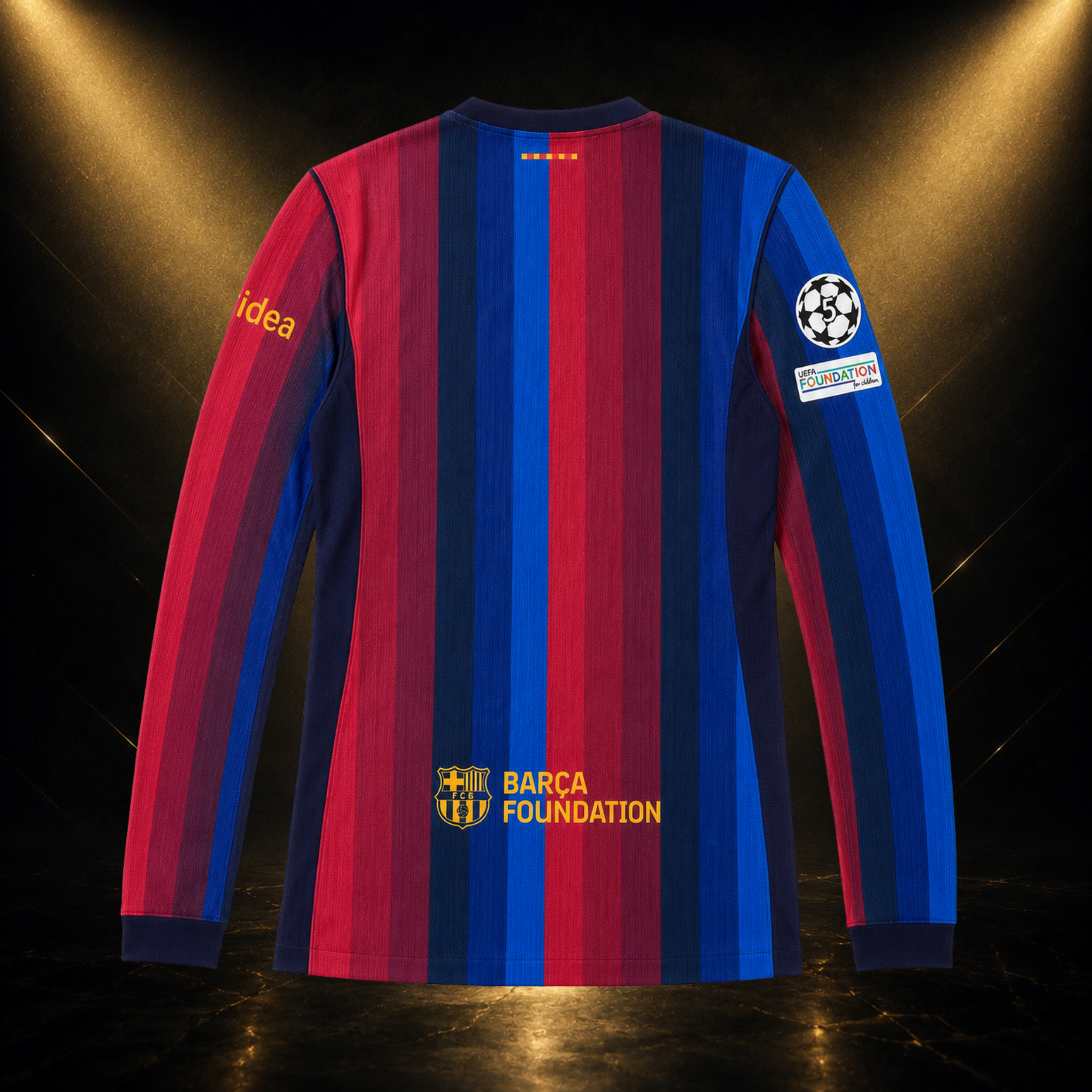 Jersey FC Barcelona Manga Larga 26-27 Local