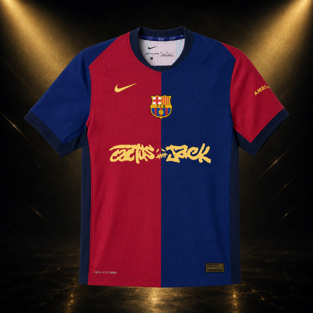 Jersey FC Barcelona Travis Edición Especial