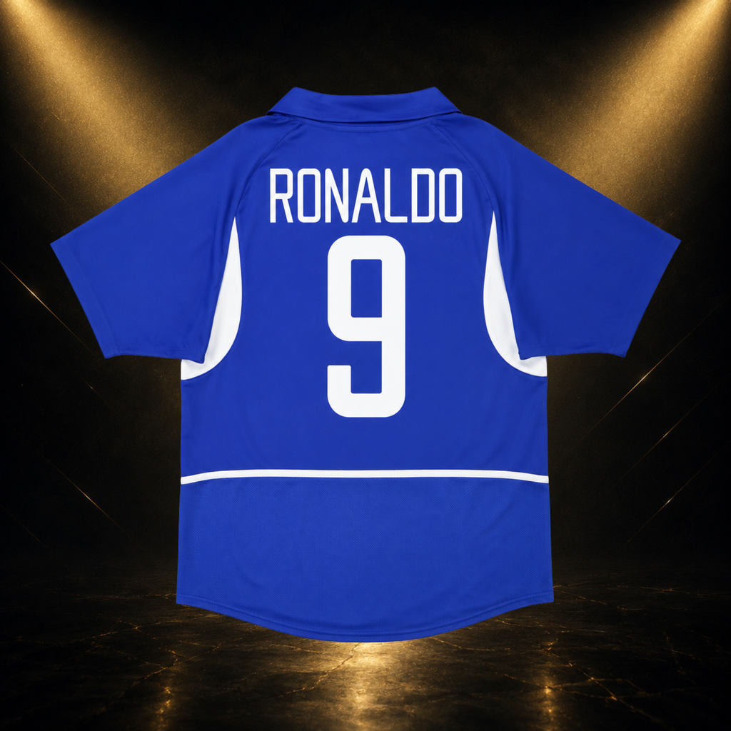 Jersey Ronaldo Brasil 2002 Visitante