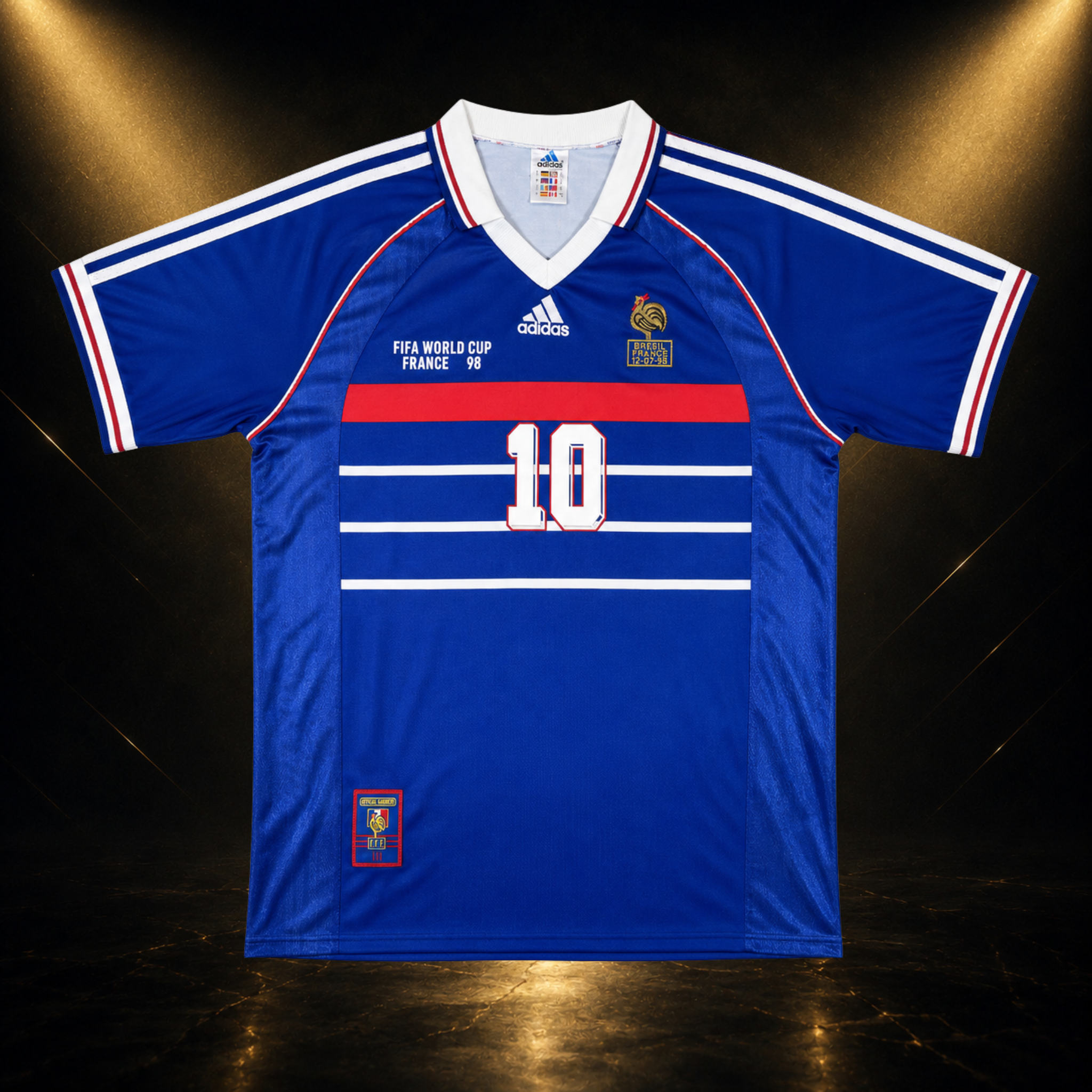 Jersey Zidane Francia 1998 Local