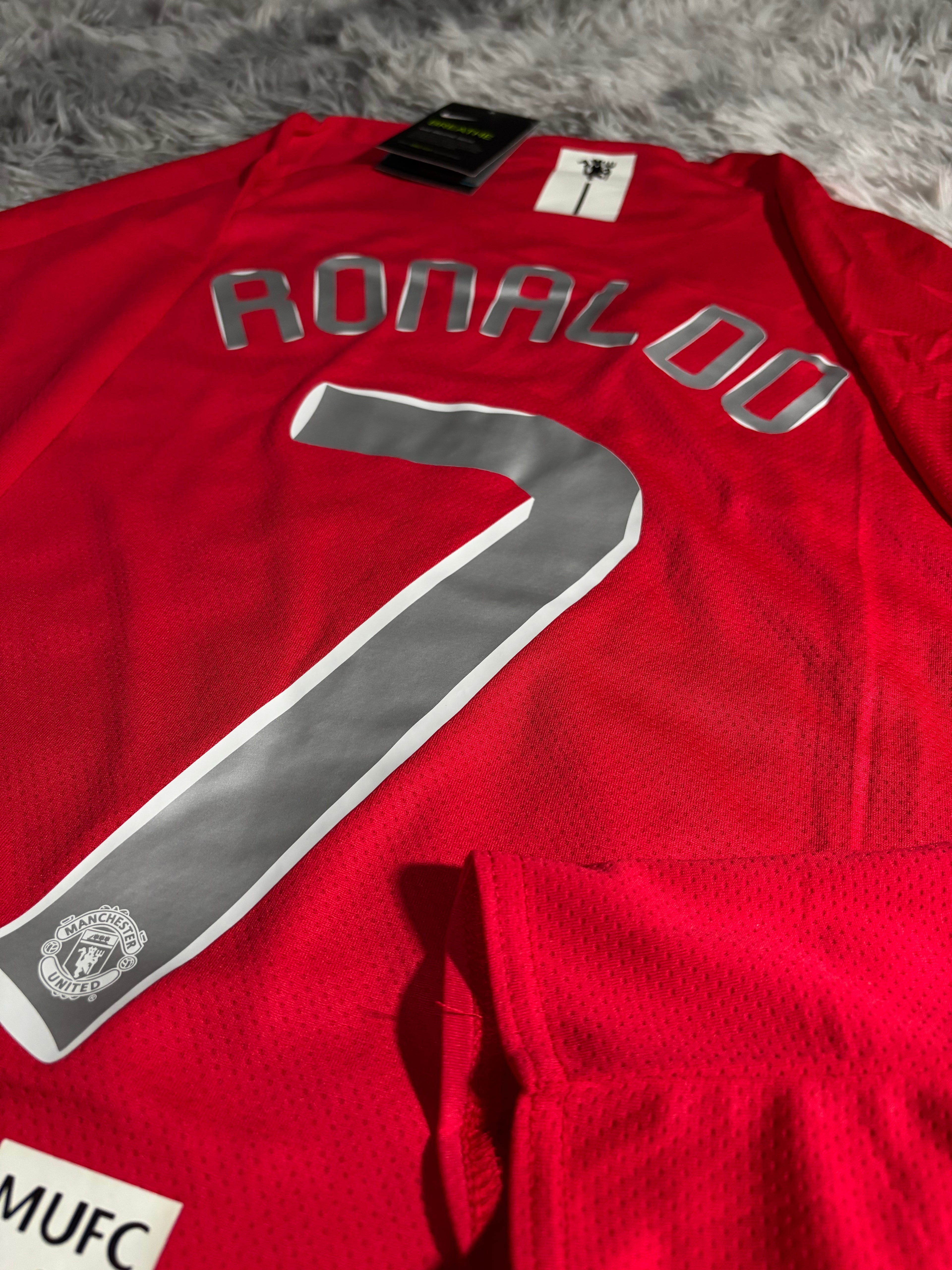 Jersey Ronaldo Manchester United 2008