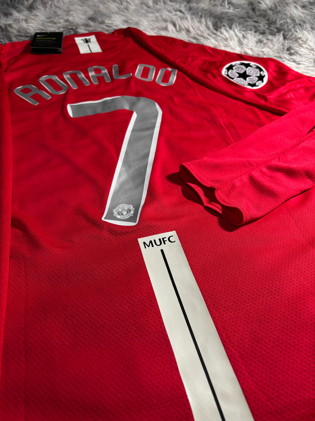 Jersey Ronaldo Manchester United 2008