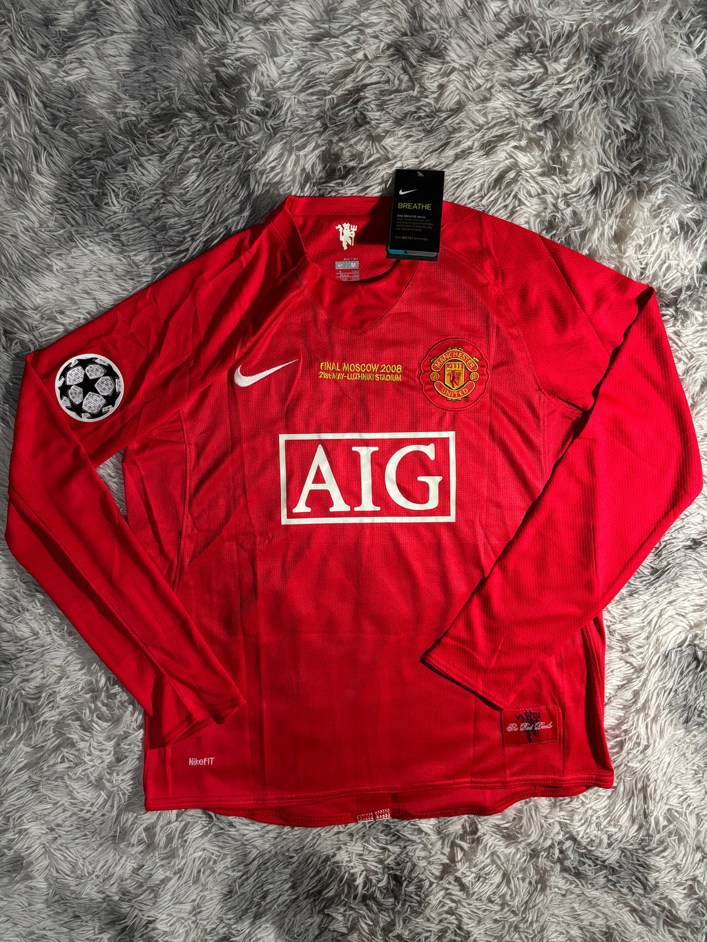 Jersey Ronaldo Manchester United 2008