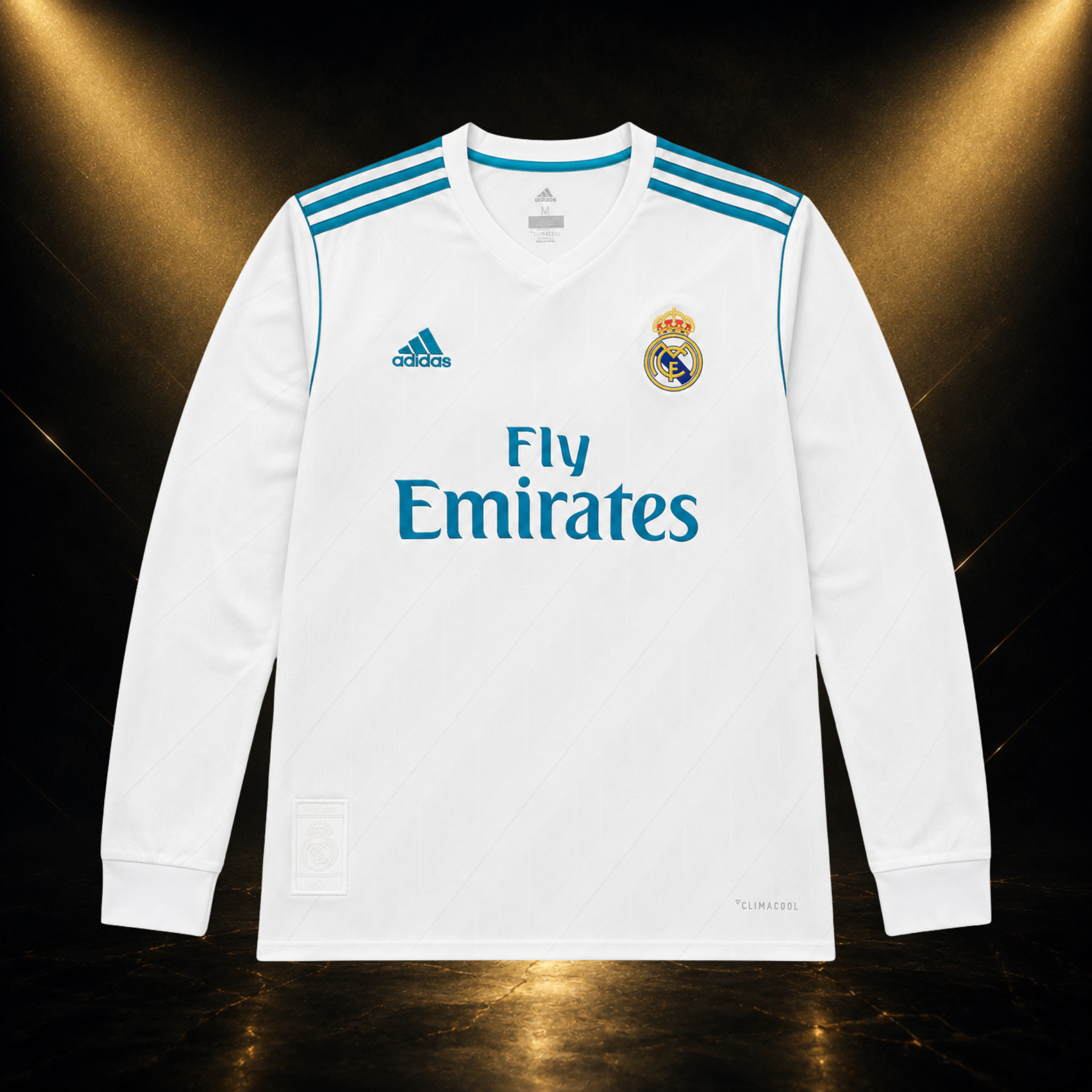 Jersey Ronaldo Real Madrid 17-18 Local Manga Larga