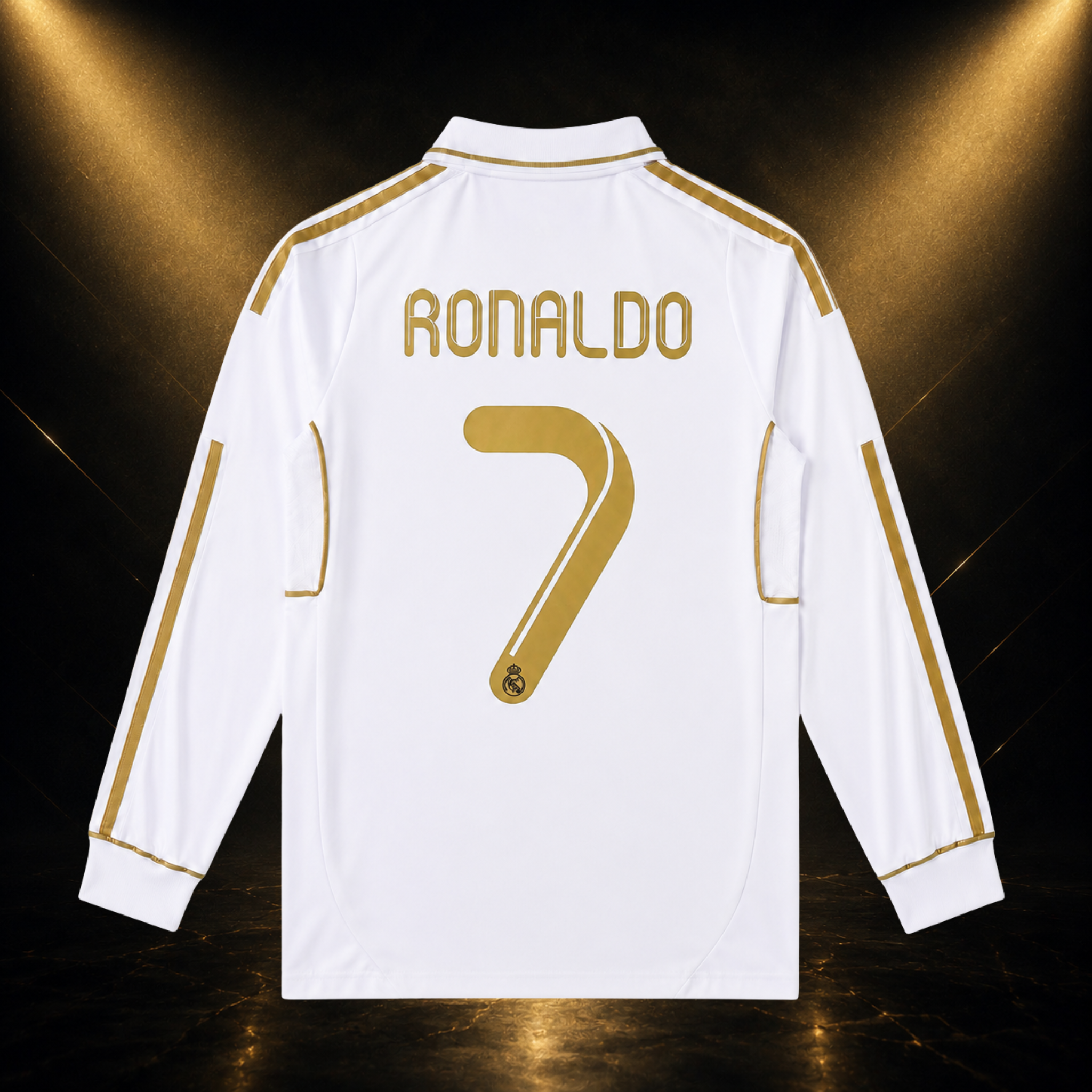 Jersey Ronaldo Real Madrid 11-12 Visitante Manga Larga
